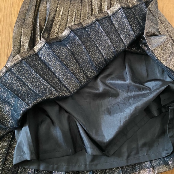 kate spade Shimmering Black A-Line Skirt - Picture 3 of 4